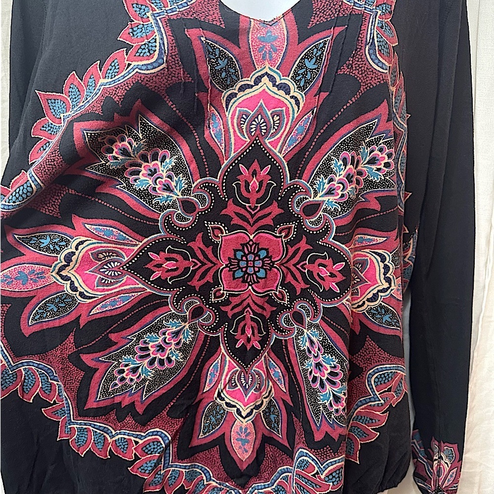 Luck Brand Women's Boho Top Size XL - Picture 8 of 11